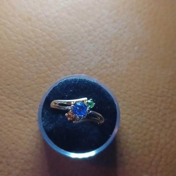 💙🌹Gold-plated Mother's ring. yellow - Picture 4 of 8